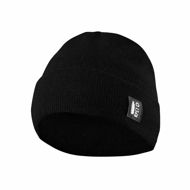 BONNET EN RPET PUBLICITAIRE 'BOLIMO RPET' - noir