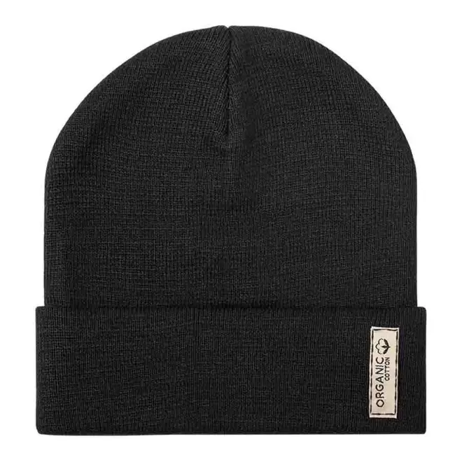 BONNET À REVERS PERONNALISABLE 'BOLIMO BIO' - noir