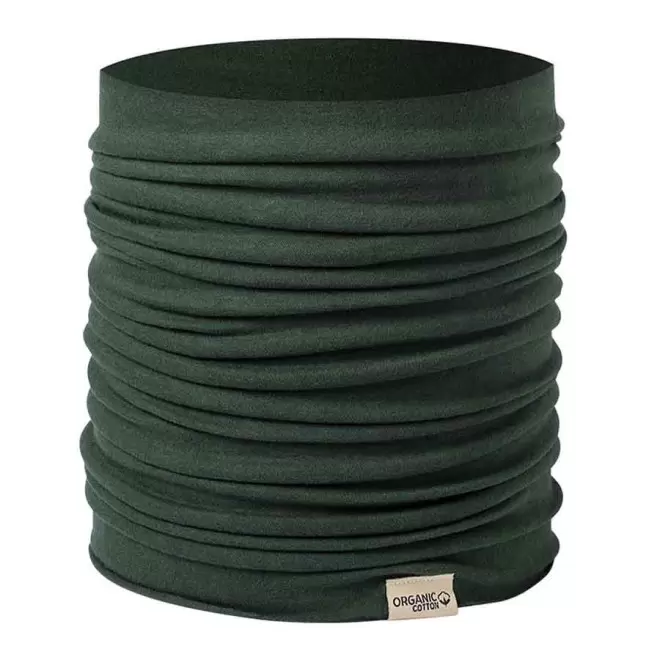 CACHE-COU PERSONNALISÉ 'MADY BIO' - vert foncé