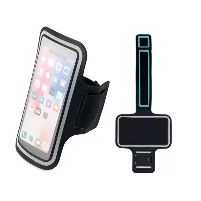 BRASSARD DE TELEPHONE PERSONNALISE 'KANSI' - noir