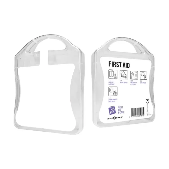 KIT DE SECOURS PUBLICITAIRE 'MY KIT PREMIERS SECOURS' - blanc