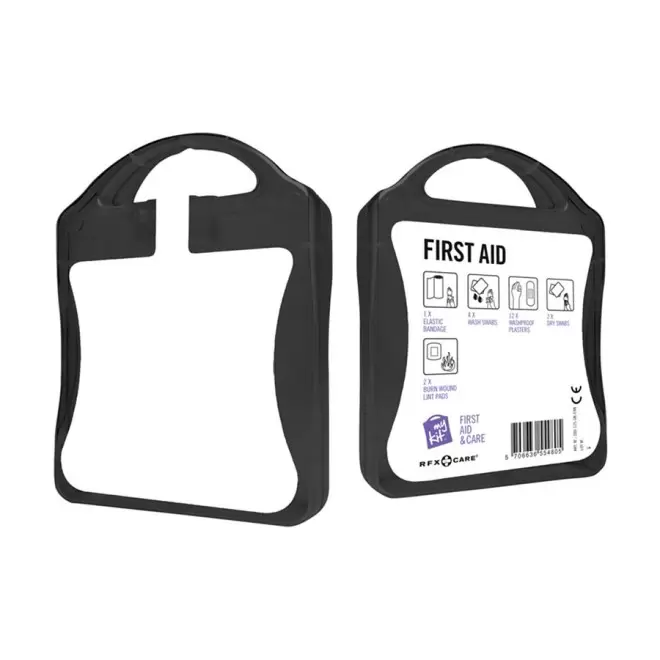 KIT DE SECOURS PUBLICITAIRE 'MY KIT PREMIERS SECOURS' - noir