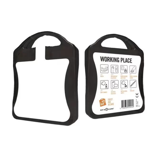 KIT DE SECOURS PUBLICITAIRE 'MY KIT TRAVAIL' - noir