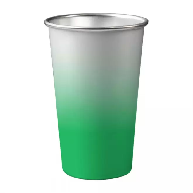 GOBELET MAGIQUE EN ALU RECYCLE 45CL PERSONNALISABLE 'DIVERTY' - vert