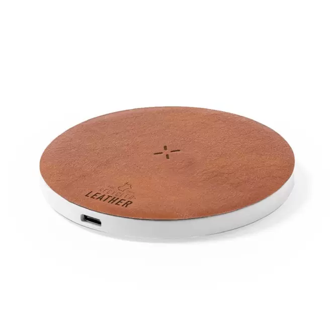 CHARGEUR INDUCTION PUBLICITARE 5W 'CUIRAS'  - marron