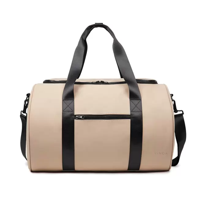 SAC DE VOYAGE PERSONNALISABLE 'RAGA' - beige