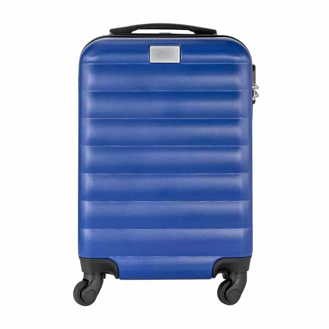 VALISE TROLLEY PUBLICITAIRE 'KOVER' - bleu royal