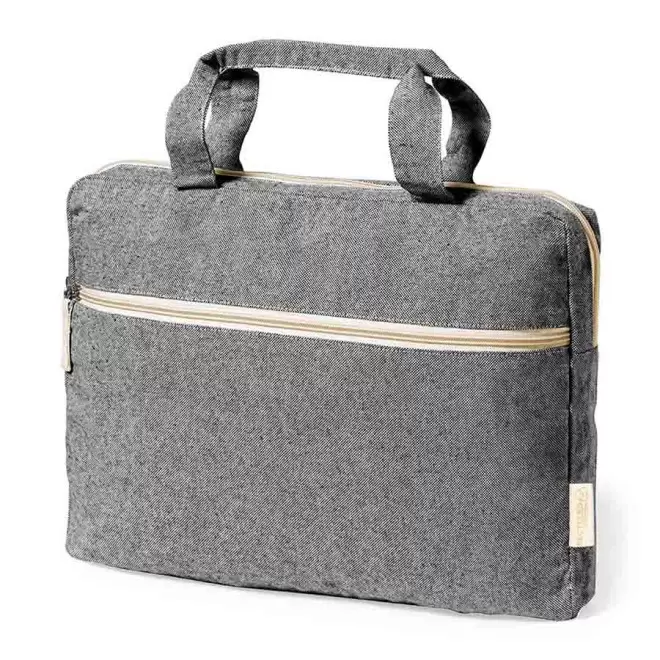 SACOCHE D'ORDINATEUR PUBLICITAIRE 'BOPLAR' - noir