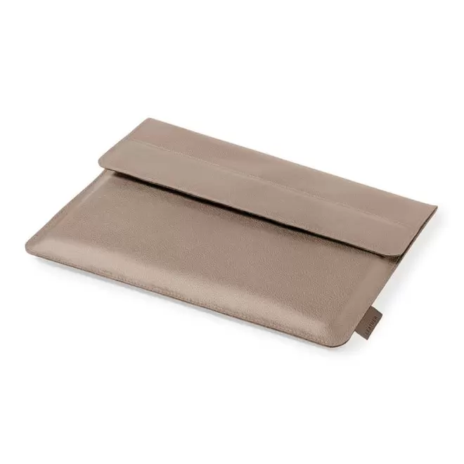 HOUSSE POUR ORDINATEUR PERSONNALISABLE 'KROS' - marron