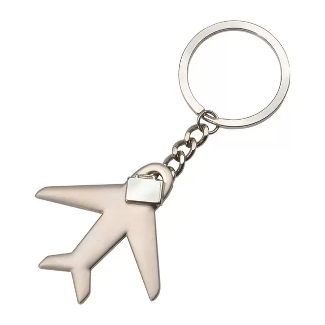 PORTE-CLES PERSONNALISABLE 'METALO' - avion