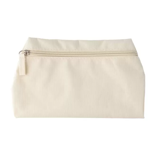 TROUSSE DE TOILETTE PERSONNALISÉE 'LUCILE' - écru