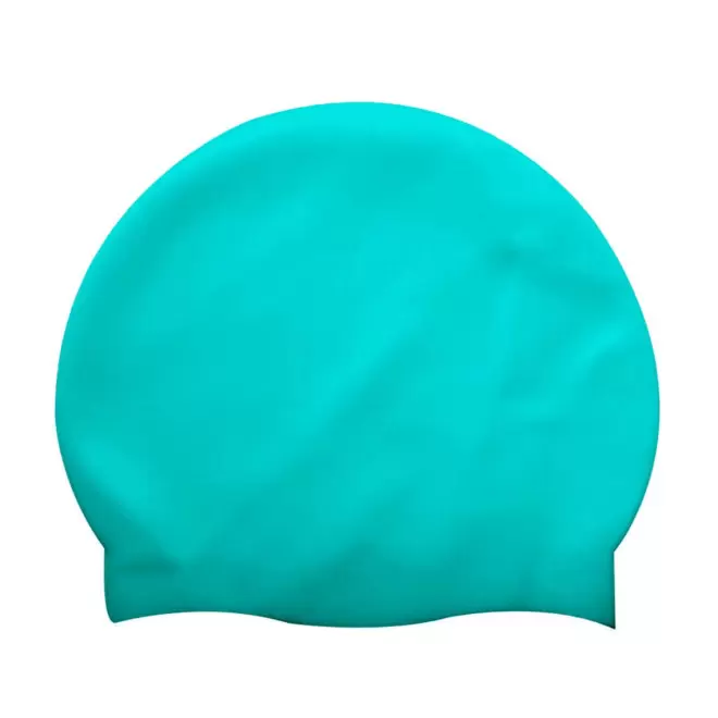 BONNET DE BAIN SILICONE PERSONNALISABLE 'BALISTE' - bleu