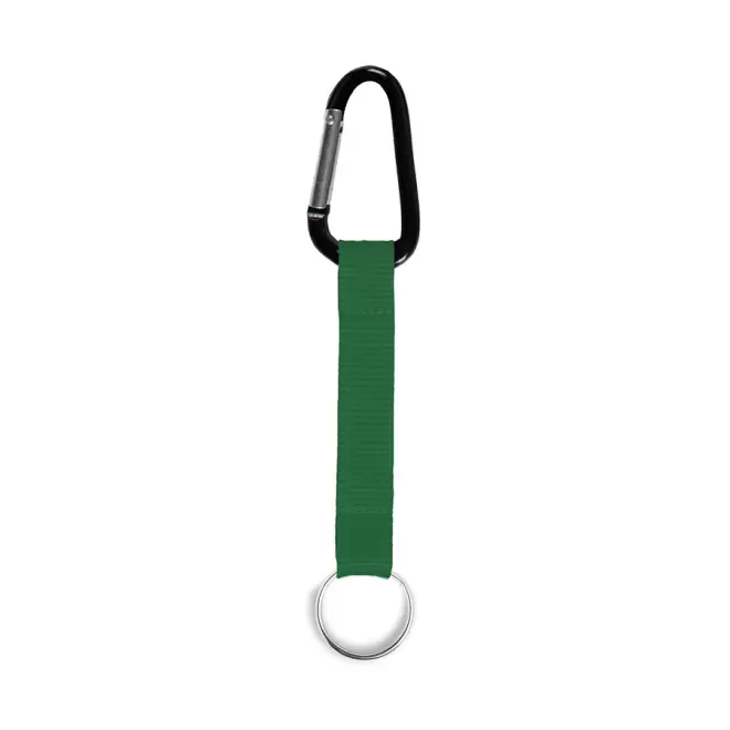 PORTE-CLÉS PUBLICITAIRE AVEC MOUSQUETON 'HOOKY' - vert foncé