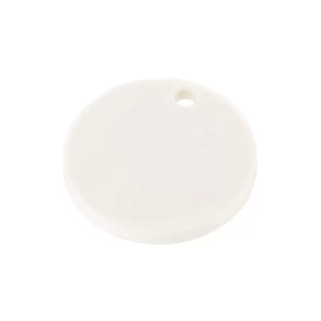 JETON PUBLICITAIRE BIODEGRADABLE 'CADDY ECO' - blanc