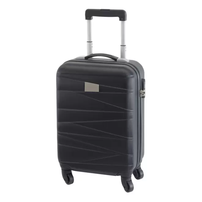 VALISE TROLLEY CABINE PUBLICITAIRE 'PADUA' - noir
