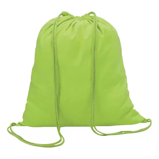 SAC À DOS PUBLICITAIRE EN COTON 'RHIDA COULEUR' 100 GR/M² - vert