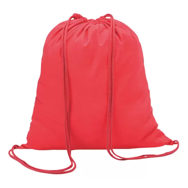 SAC À DOS PUBLICITAIRE EN COTON 'RHIDA COULEUR' 100 GR/M² - rouge