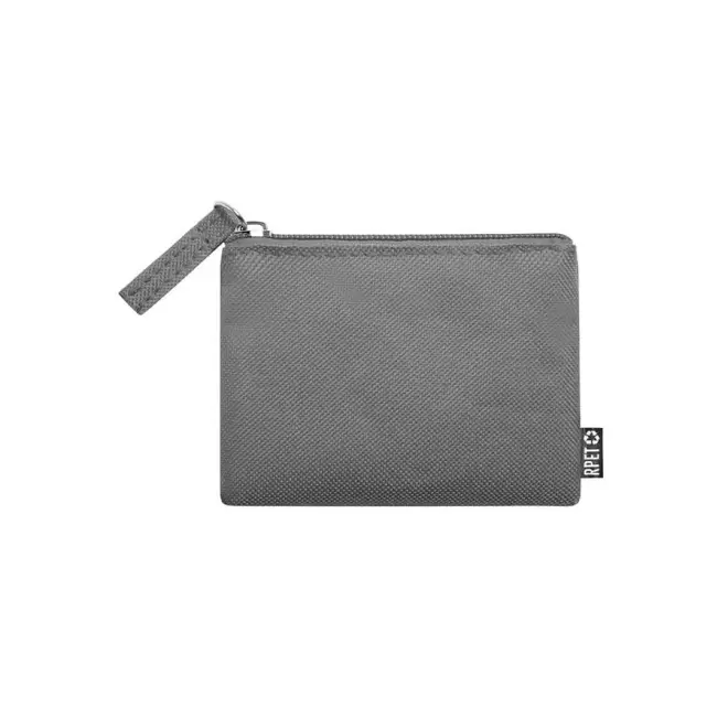 PORTE-MONNAIE PERSONNALISABLE EN RPET 'BLAZE' - gris