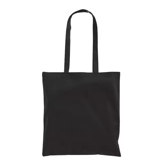 TOTE BAG PERSONNALISÉ ANSES LONGUES 'ANTONIO' 220 GR/M² - noir