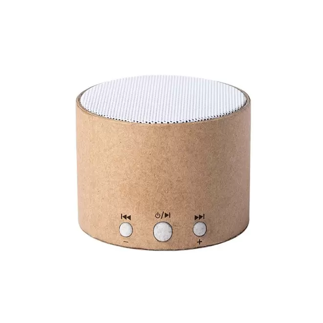 ENCEINTE PUBLICITAIRE BLUETOOTH® 3W 'NOVACART' - naturel