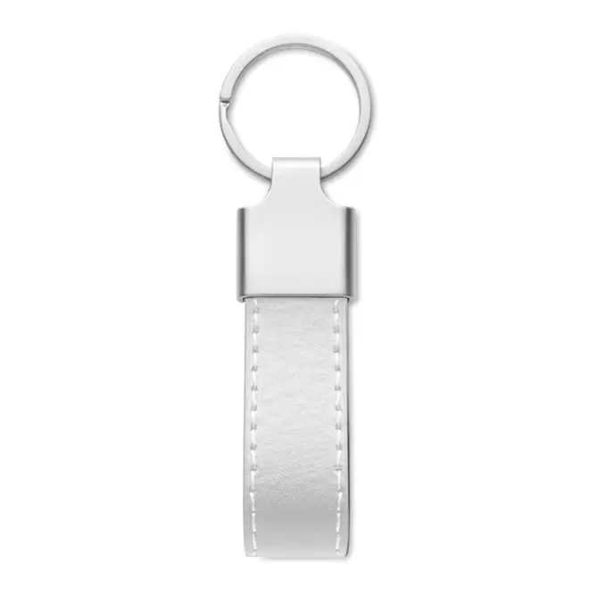 PORTE-CLES PUBLICITAIRES SUR MESURE 'POTI' - blanc