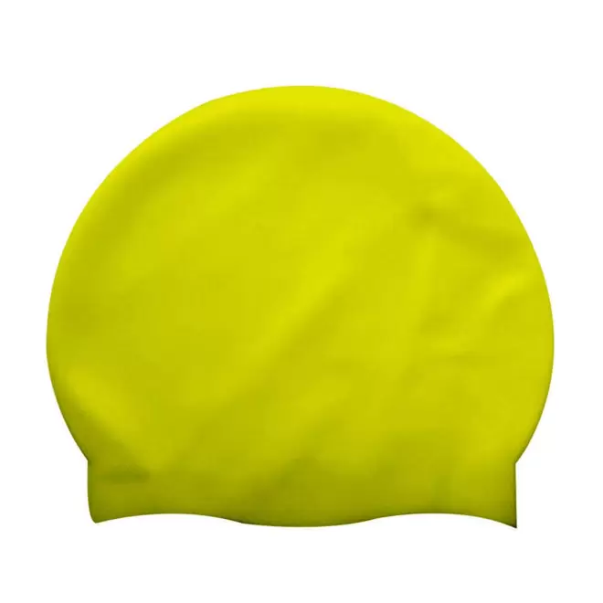 BONNET DE BAIN SILICONE PERSONNALISABLE 'BALISTE LIGHT' - jaune
