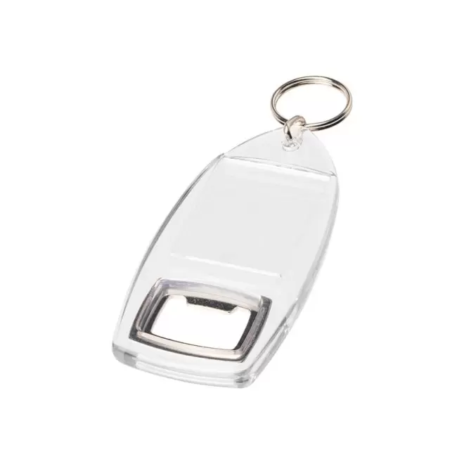 PORTE-CLÉS DECAPSULEUR TRANSPARENT 'COMEVA DECAPS' - transparent