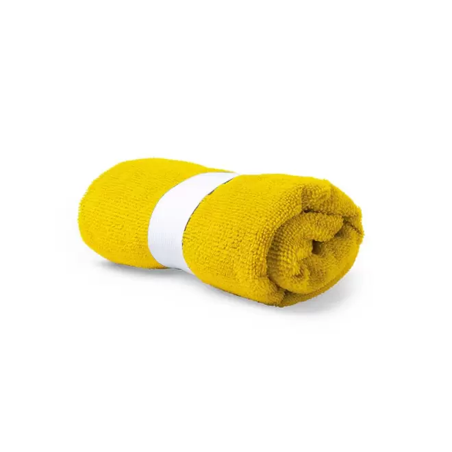 SERVIETTE PERSONNALISABLE 40x90 'DULLA' - jaune