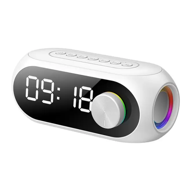 RÉVEIL ENCEINTE PUBLICITAIRE 5W BLAUPUNKT® 'TOSOUND' - blanc