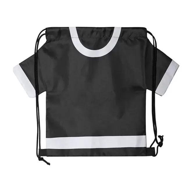 SAC PERSONNALISÉ MAILLOT AVEC CORDELETTE MAILLOT ADULTE 'TROKA' - noir