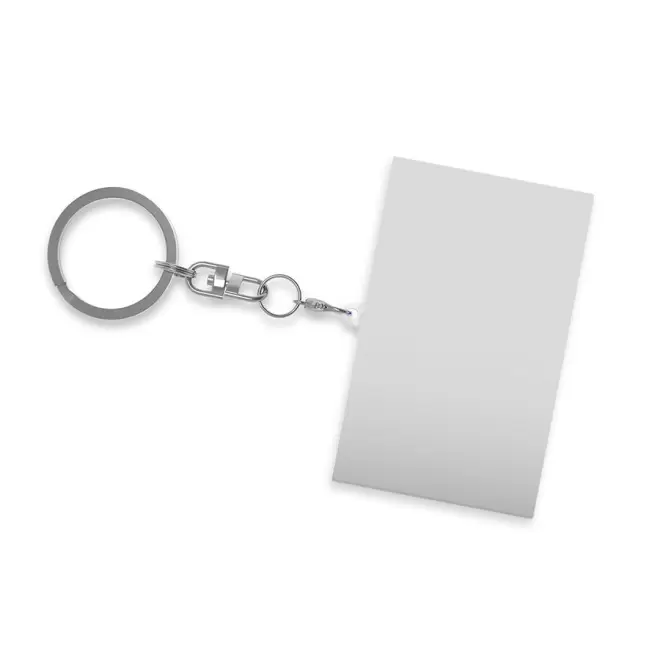 PORTE-CLÉS PUBLICITAIRE RIGIDE SUR MESURE 'MAKLY' - rectanlge