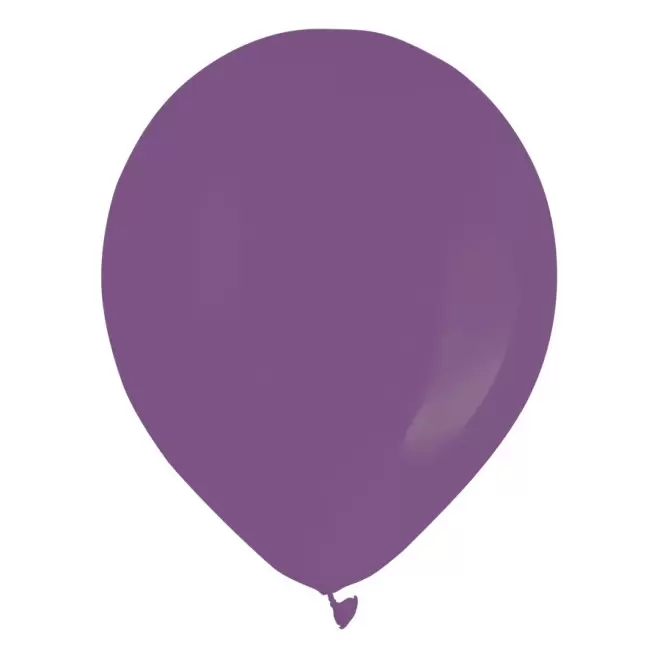 LOT DE 100 BALLONS DE BAUDRUCHE PUBLICITAIRES ø25 CM 'LUFT' - violet