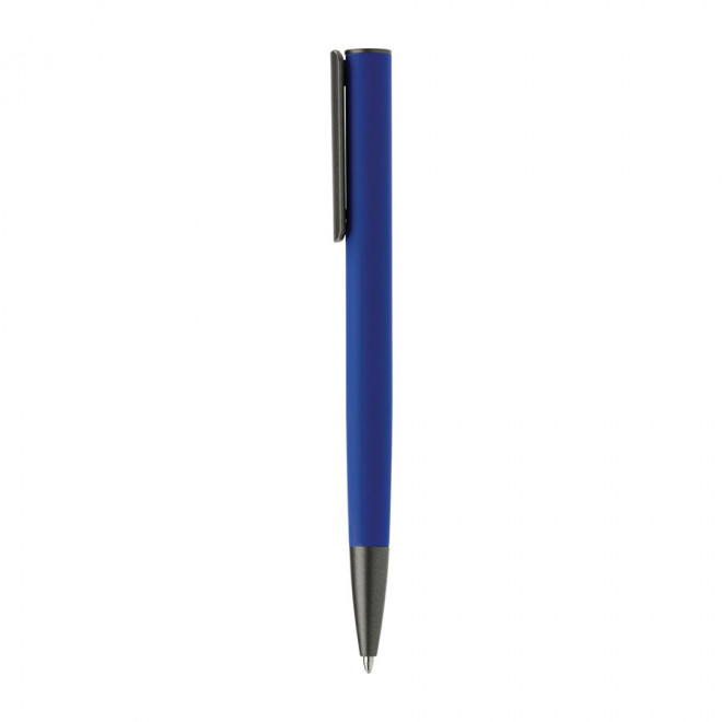 STYLO PUBLICITAIRE SOFT TOUCH 'RENON COLOR' - bleu royal