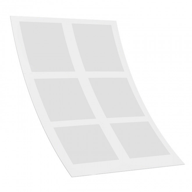 PLANCHE DE STICKERS PERSONNALISÉE 'OTTI' 25 CM² - blanc 65 cm²