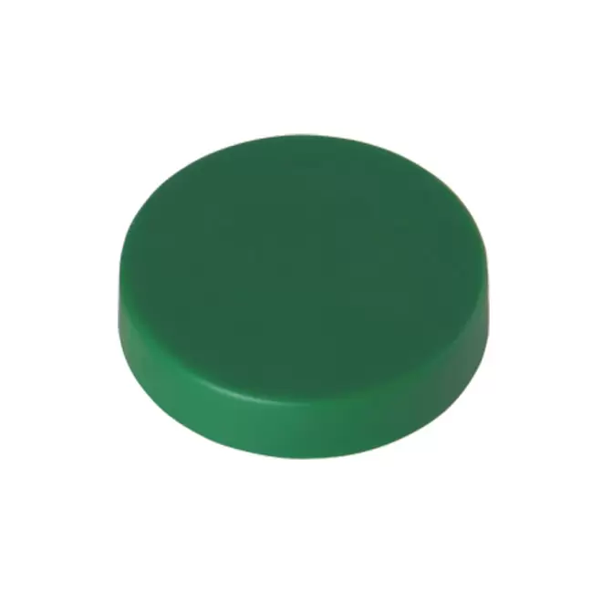 MAGNET ROND PUBLICITAIRE COULEUR 'WILMA' - vert foncé