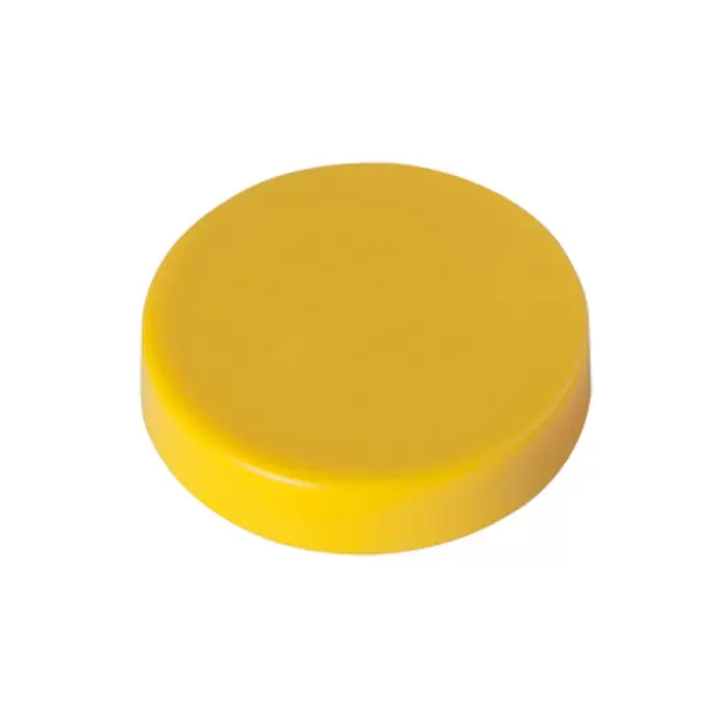 MAGNET ROND PUBLICITAIRE COULEUR 'WILMA' - jaune