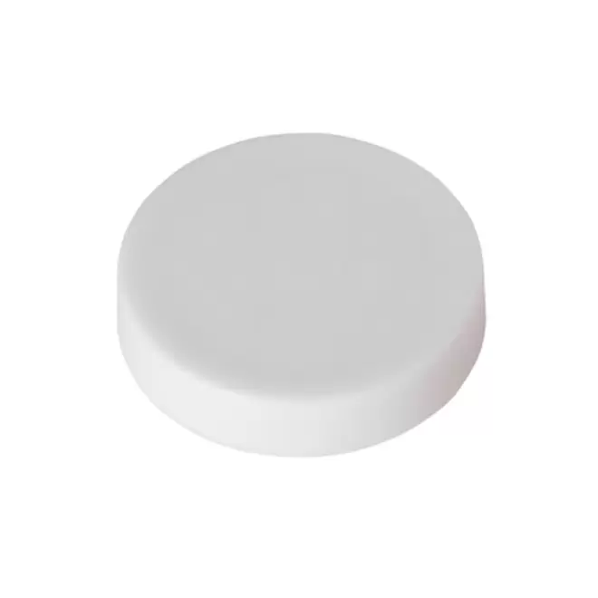 MAGNET ROND PUBLICITAIRE COULEUR 'WILMA' - blanc