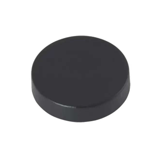 MAGNET ROND PUBLICITAIRE COULEUR 'WILMA' - noir