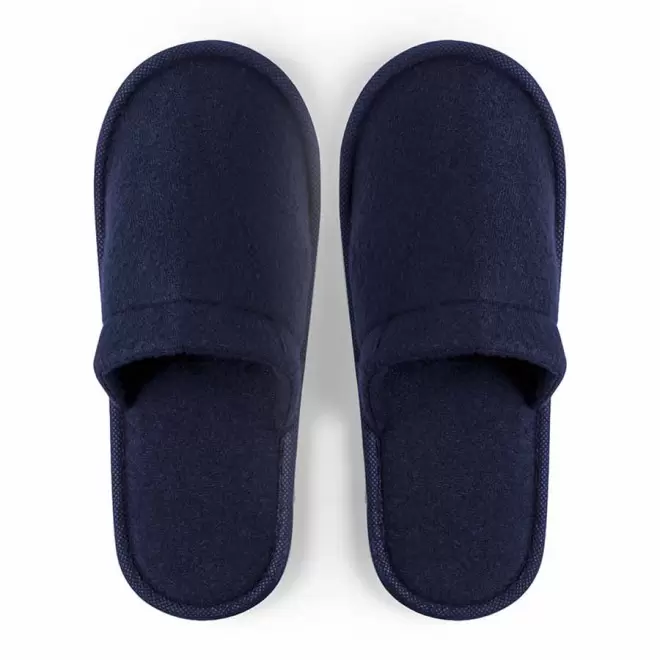 PANTOUFLES PERSONNALISABLES 'TOUFLA' - bleu marine