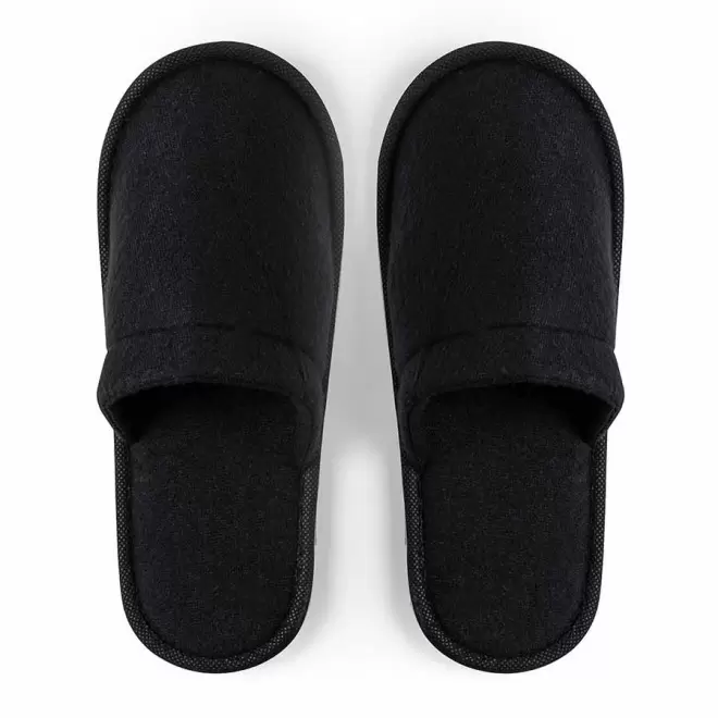 PANTOUFLES PERSONNALISABLES 'TOUFLA' - noir