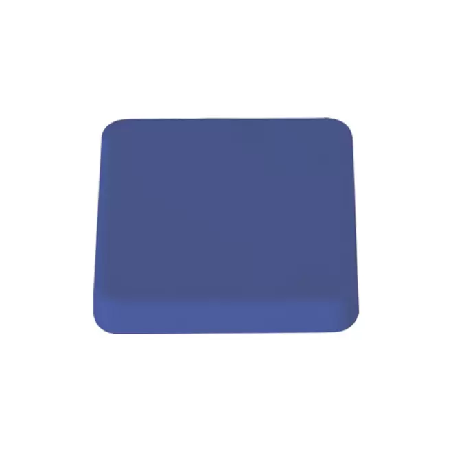 MAGNET PUBLICITAIRE CARRÉ COULEUR 'WILMA' - bleu foncé 4 cm