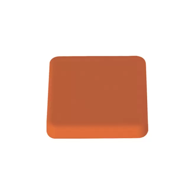 MAGNET PUBLICITAIRE CARRÉ COULEUR 'WILMA' - orange 3 cm