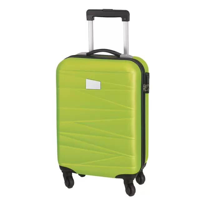 VALISE TROLLEY CABINE PUBLICITAIRE 'PADUA' - vert