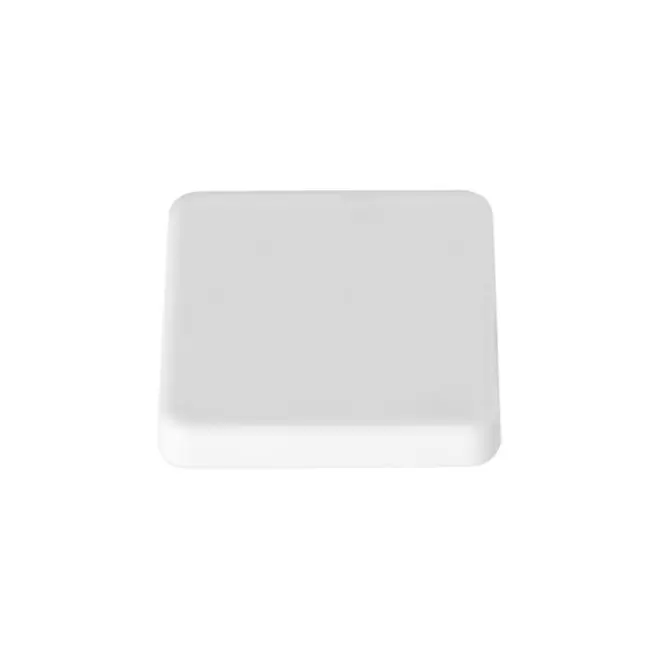 MAGNET PUBLICITAIRE CARRÉ COULEUR 'WILMA' - blanc 3 cm