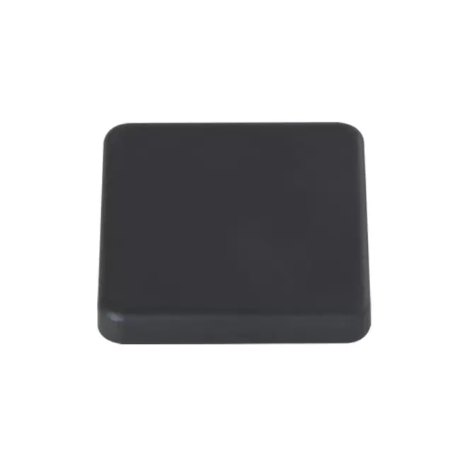 MAGNET PUBLICITAIRE CARRÉ COULEUR 'WILMA' - noir 4 cm