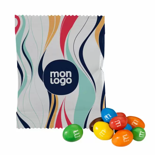 BONBONS M&MS® PEANUTS PUBLICITAIRES 'CROUSTI' - cacahuètes