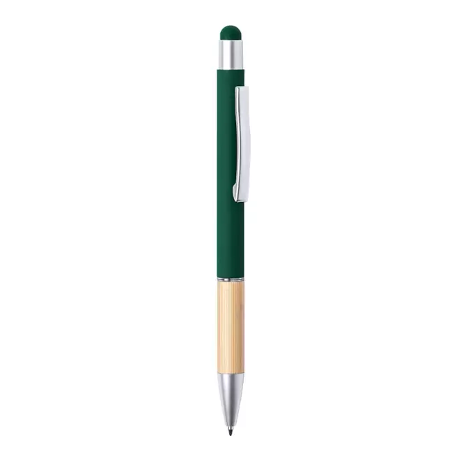 STYLO PUBLICITAIRE EN ALUMINUM 'ALUSTI SOFT TOUCH' - vert foncé