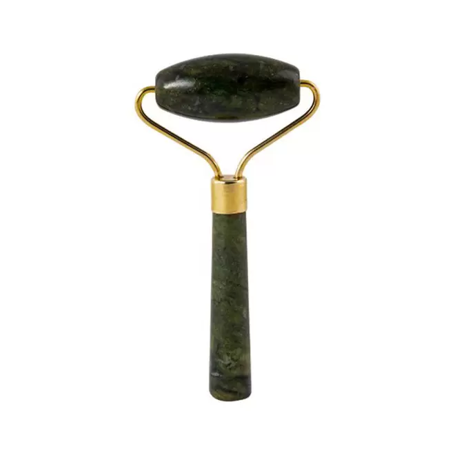 ROULEAU DE MASSAGE POUR VISAGE PERSONNALISÉ EN JADE 'REPO' - jade