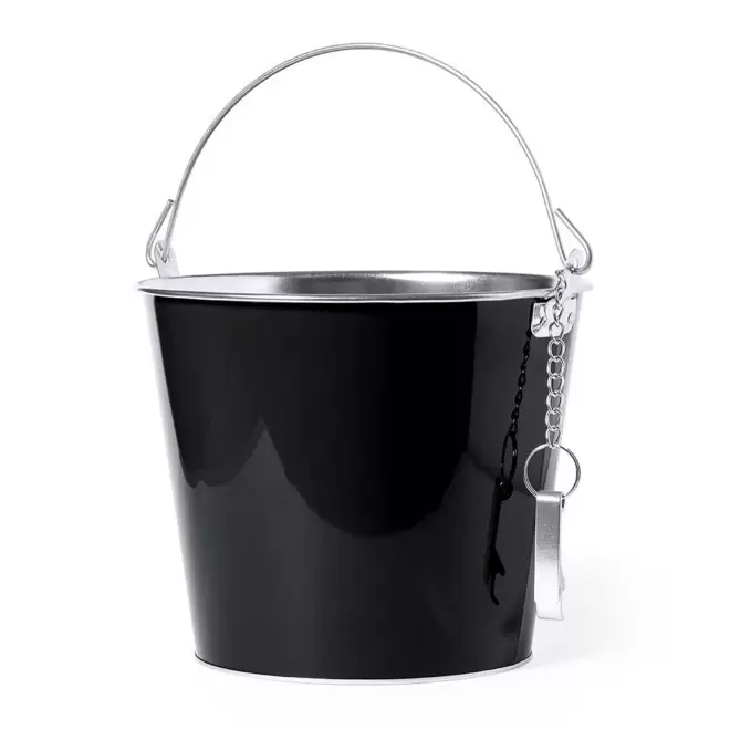 SEAU A BONBONS PERSONNALISE 6L 'CANDYBAR' - noir