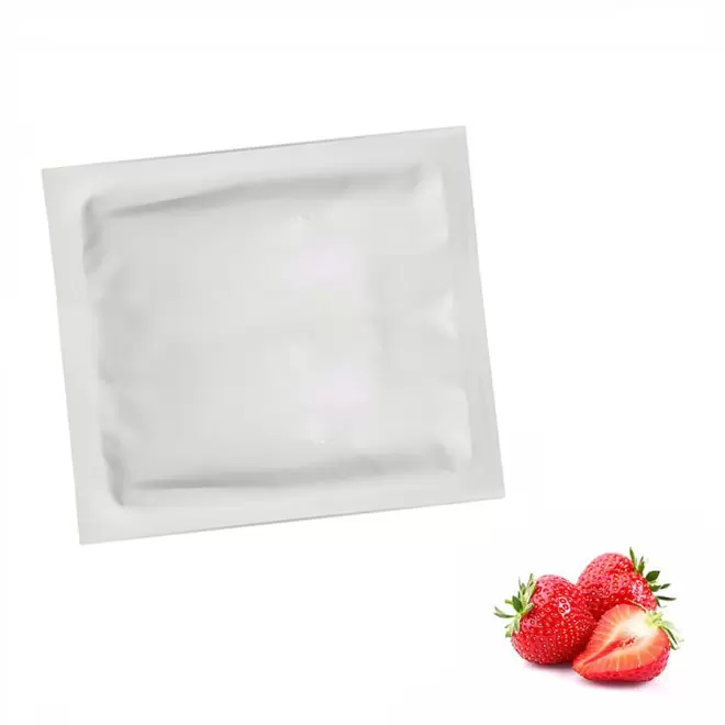 SACHET DE GRAINES PERSONNALISABLE EN QUADRI  'PLANTAI XS' - fraise